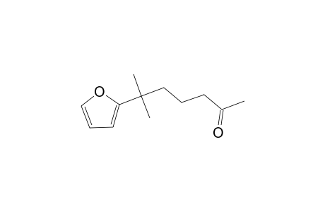 2-Heptanone, 6-(2-furanyl)-6-methyl-