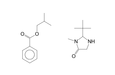 Benzoic acid, 1-(2-tert-butyl-1-methyl-5-oxo-imidazolidin-4-yl)-2-methylpropyl ester