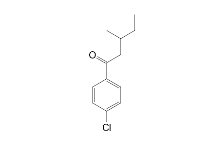 1-(4-Chlorophenyl)-3-methyl-1-pentanone