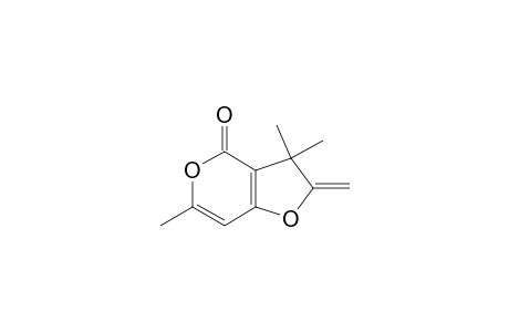 3,3,6-trimethyl-2-methylene-4-oxo-2,3-dihydrofuro[3,2-c]pyran