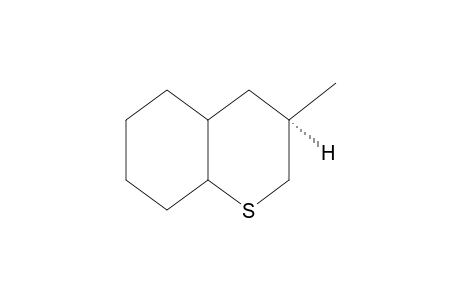cis-HEXAHYDRO-3beta-METHYLTHIOCHROMAN
