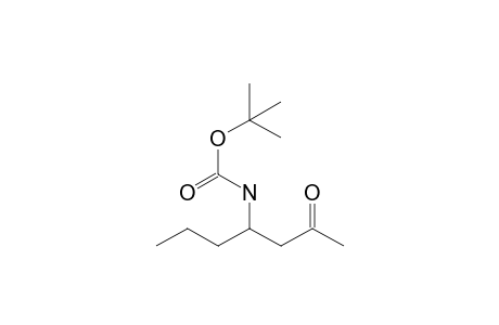 (3-Oxo-1-propyl-butyl)-carbamic acid tert-butyl ester