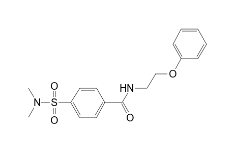 4-Dimethylsulfamoyl-N-(2-phenoxy-ethyl)-benzamide