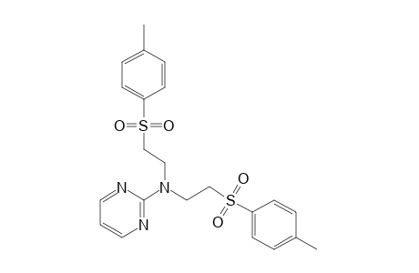 2-{bis[2-(p-tolylsulfonyl)ethyl]amino}pyrimidine