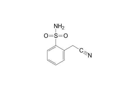 o-(cyanomethyl)benzenesulfonamide