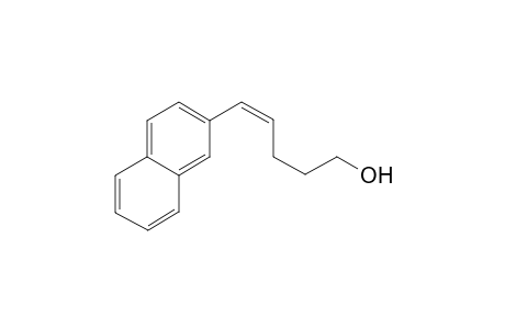 (4Z)-5-(2-Naphthyl)-4-penten-1-ol