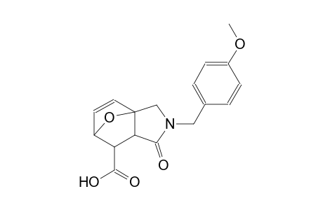 6-acetyl-3-[(4-methoxyphenyl)methyl]-10-oxa-3-azatricyclo[5.2.1.0(1,5)]dec-8-en-4-one