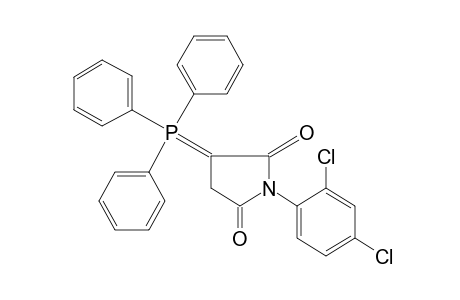 N-(2,4-dichlorophenyl)-2-(triphenylphosphoranylidene)succinimide