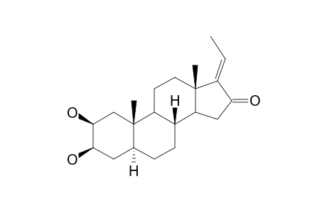 2-BETA,3-BETA-DIHYDROXY-5-ALPHA-PREGN-17(20)-(E)-EN-16-ONE