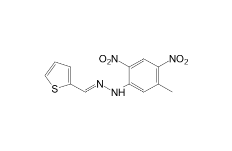 2-thiophenecarboxaldehyde, (4,6-dinitro-m-tolyl)hydrazone