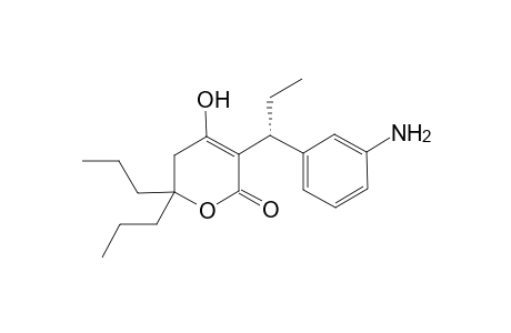 [3a(R)]-3-[1-(3-Aminophenyl)propyl]-5,6-dihydro-6,6-dipropyl-4-hydroxy-2H-pyran-2-one