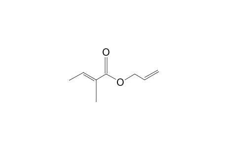 2-Butenoic acid, 2-methyl-, 2-propenyl ester, (E)-