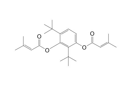 2',4'-Di-tert-butylresorcinol bis(3-methylbut-2-enoate)