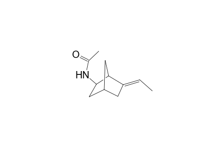 E-2-Ethylidene-exo-6-acetylaminobicyclo[2.2.1]cycloheptane