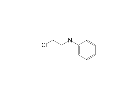 Aniline, N-(2-chloroethyl)-N-methyl-