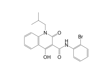 N-(2-bromophenyl)-4-hydroxy-1-isobutyl-2-oxo-1,2-dihydro-3-quinolinecarboxamide