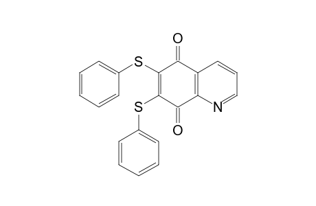 6,7-bis(phenylthio)-5,8-quinolinedione