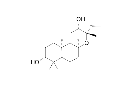 ENT-3-BETA,12-BETA-DIHYDROXY-13-EPI-MANOYL-OXIDE