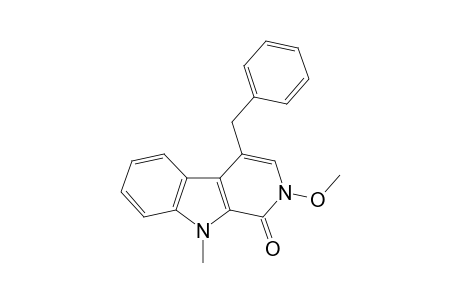 4-Benzyl-2-methoxy-9-methyl-2,9-dihydro-1H-pyrido[3,4-b]indol-1-one