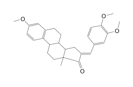 16-(3,4-dimethoxybenzylidene)-3-methoxyestra-1,3,5(10)-trien-17-one