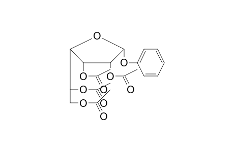 Phenyl 2,3,5,6-tetra-O-acetylhexofuranoside