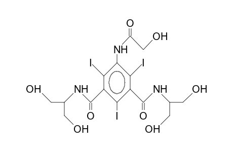 N,N'-BIS-[2-HYDROXY-1-(HYDROXYMETHYL)-ETHYL]-5-(HYDROXYACETYL)-AMINO-2,4,6-TRIIODOISOPHTHALDIAMIDE