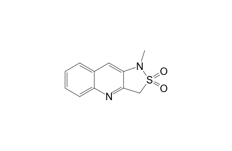 1-Methyl-1,3-dihydroisothiazolo[4,3-b]quinoline 2,2-dioxide