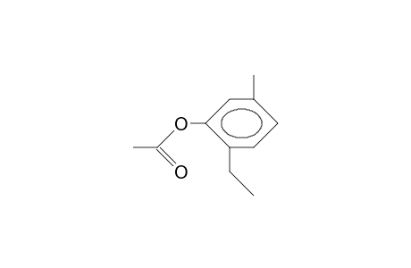 2-Methyl-5-ethyl-phenyl-acetate