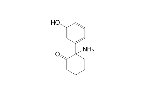 Methoxetamine-M (N-deethyl-O-demethyl-) MS2