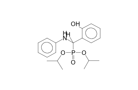 Diisopropyl alpha-phenylamino-ortho-hydroxybenzylphosphonate