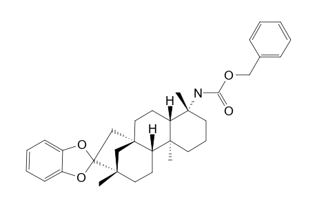 (-)-SPIRO-[BENZO-[1,3]-DIOXO-[2',16]-(ENT)-BEYERAN]-19-N-BENZYLOXYCARBAMATE