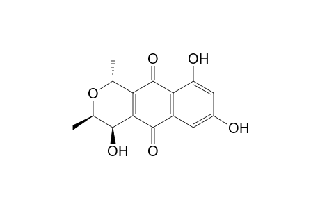 (1R,3R,4R)-4,7,9-trihydroxy-1,3-dimethyl-3,4-dihydro-1H-benzo[g]isochromene-5,10-quinone