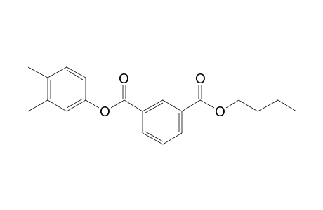 Isophthalic acid, butyl 3,4-dimethylphenyl ester