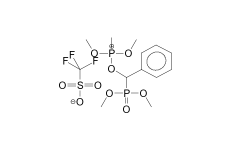 DIMETHOXY(ALPHA-DIMETHOXYPHOSPHORYLBENZYLOXY)METHYLPHOSPHONIUMTRIFLUOROMETHANSULPHATE