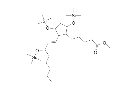 Cyclopentanepentanoic acid, 3,5-bis[(trimethylsilyl)oxy]-2-[3-[(trimethylsilyl)oxy]-1-octenyl]-, methyl ester