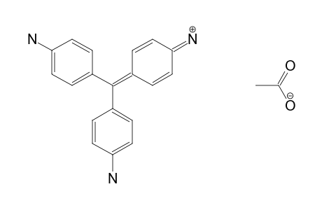 C.I. Basic Red 9, acetate (1:1)(salt)