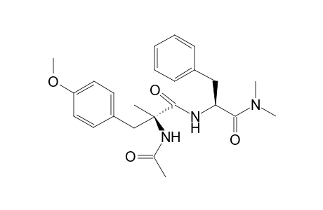 N(2)-[(R)-N(2)-ACETYL-2,O(4)-DIMETHYLTHYROSYL]-L-PHENYLALANINE-DIMETHYLAMIDE