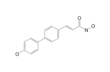 N-Hydroxy-E-3-(4'-hydroxybiphenyl-4-yl)-acrylamide