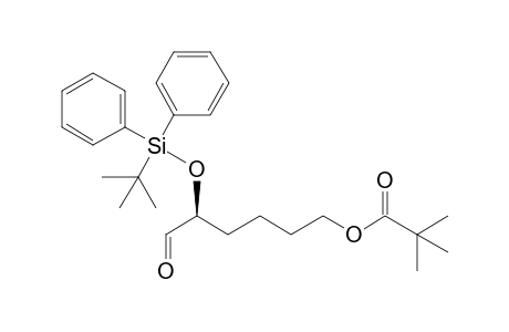 (S)-(-)-6-oxo-5-(tert-butyldiphenylsilyloxy)hexyl pivalate