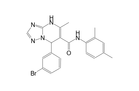 7-(3-bromophenyl)-N-(2,4-dimethylphenyl)-5-methyl-4,7-dihydro[1,2,4]triazolo[1,5-a]pyrimidine-6-carboxamide