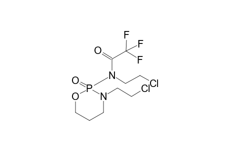 N-(2-chloroethyl)-N-[3-(2-chloroethyl)-2-keto-1-oxa-3-aza-2$l^{5}-phosphacyclohex-2-yl]-2,2,2-trifluoro-acetamide