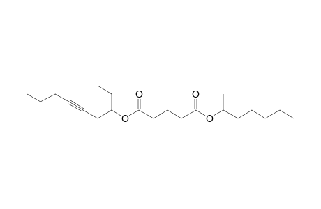 Glutaric acid, hept-2-yl non-5-yn-3-yl ester