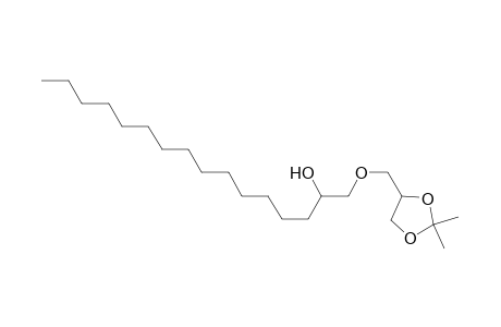 1-[(2,2-Dimethyl-1,3-dioxolan-4-yl)methoxy]-2-hexadecanol