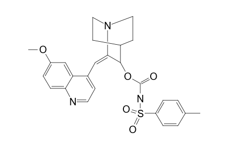 Carbamic acid, N-(4-methylbenzenesulphonyl)-,2-(6-methoxyquinolin-4-ylmethylene)quinuclidin-3-yl ester