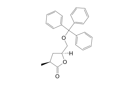 (2S,4S)-2-METHYL-5-O-TRIPHENYLMETHYL-PENTAN-4-OLIDE