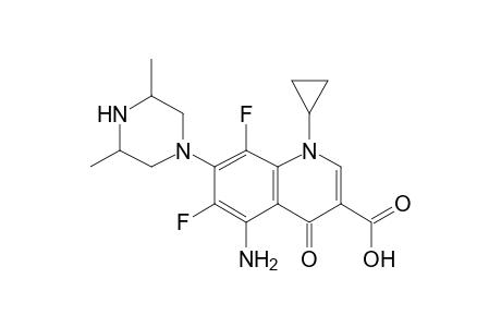 Sparfloxacin MS2