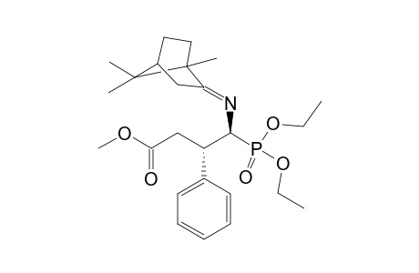 Diethyl 3-(methoxycarbonyl)-2-phenyl-1-[(1',7',7'-trimethylbicyclo[2.2.21]hept-2'-ylidene)amino]propylphosphonate