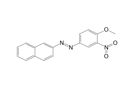 (4-Methoxy-3-nitro-phenyl)-naphthalen-2-yl-diazene
