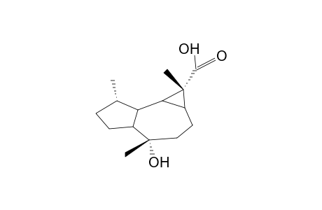 (1S,2S,3S,4R,7R,8R,11R)-7-HYDROXY-3,7,11-TRIMETHYLTRICYCLO(6.3.0.02,4)UNDECANE-3-CARBOXYLIC ACID