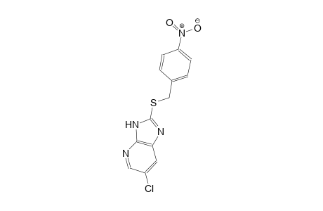 6-chloro-2-[(4-nitrobenzyl)sulfanyl]-3H-imidazo[4,5-b]pyridine